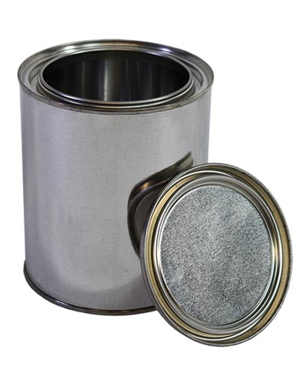 1 Litre/1lt Metal Tin Can with Lid